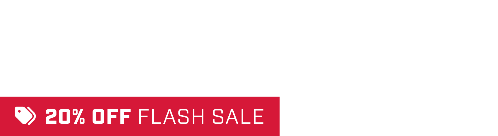 Flash Sale Banner Text