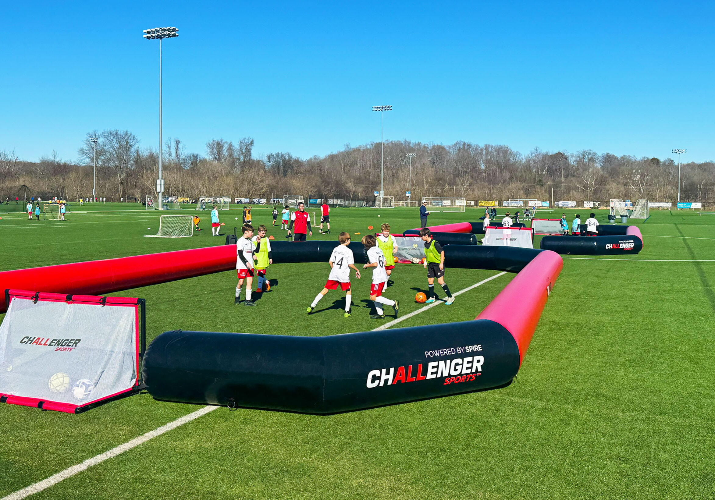 3v3 Showdown Inflatable Fields Creative Skills