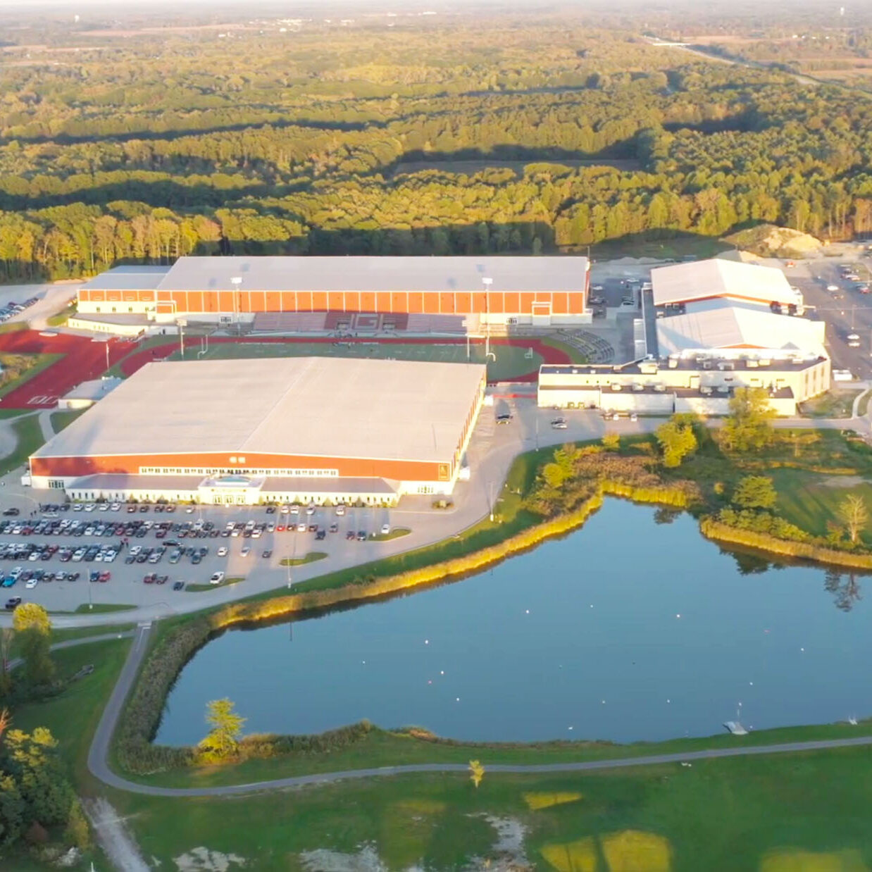 SPIRE Academy Aerial Photo