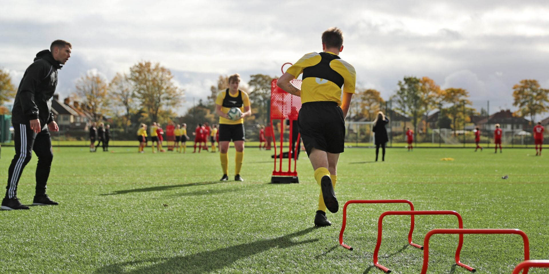 Steven Gerrard Academy Player Running